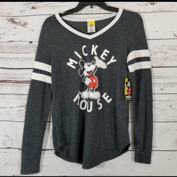 Disney Tops - NWT Top DISNEY MICKEY MOUSE long sleeve T-SHIRT XS